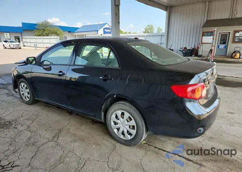 2010 Toyota Corolla Base from USA, damaged, VIN 2T1BU4EE7AC521863